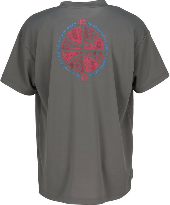 【ネコポス送料無料】コンバースCONVERSEバスケットボールメンズゴールドシリーズプリントTシャツ半袖CBG2613521100