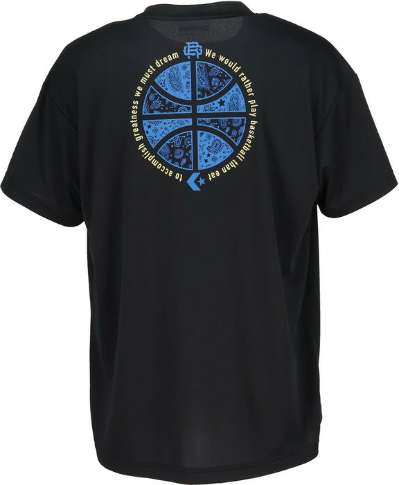 【ネコポス送料無料】コンバースCONVERSEバスケットボールメンズゴールドシリーズプリントTシャツ半袖CBG2613521100