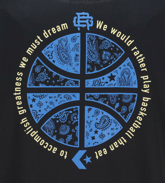 【ネコポス送料無料】コンバースCONVERSEバスケットボールメンズゴールドシリーズプリントTシャツ半袖CBG2613521100