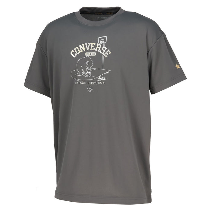 【ネコポス送料無料】コンバースCONVERSEバスケットボールメンズレディースTシャツゴールドシリーズプリントTシャツ半袖CBG261354