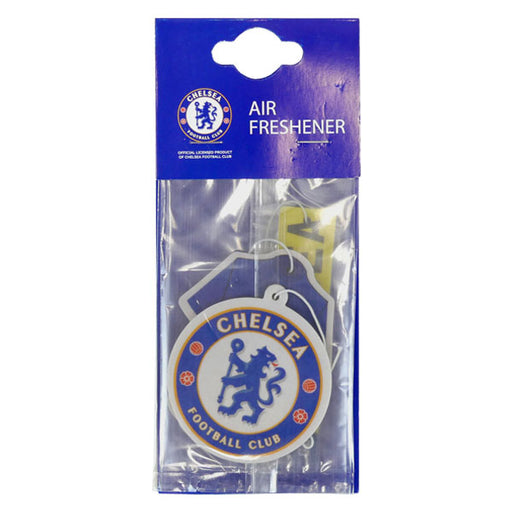 【ネコポス対応可】チェルシーFC公式エアーフレッシュナー3点セット芳香剤CHE_3PK_AIRFRESHENERサッカープレミアリーグサポーターグッズ