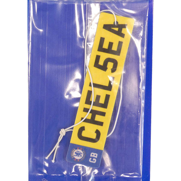 【ネコポス対応可】チェルシーFC公式エアーフレッシュナー3点セット芳香剤CHE_3PK_AIRFRESHENERサッカープレミアリーグサポーターグッズ