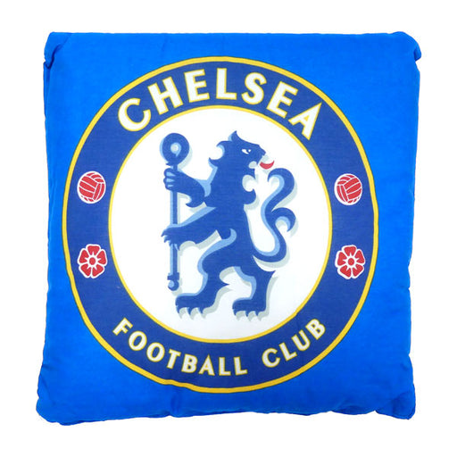 【ショップ限定エントリーでさらに+9倍】チェルシーChelseaオフィシャルクッション40×40cmサッカーイングランドクラブチームサポーターグッズ