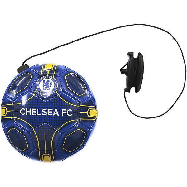 【ショップ限定エントリーでさらに+9倍】チェルシーオフィシャルSize2スキルズトレーナーボールCHE-SKILLS-TRAINERサッカーボールサポーターグッズ紐付き練習用2号球ブルー