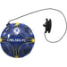 【ショップ限定エントリーでさらに+9倍】チェルシーオフィシャルSize2スキルズトレーナーボールCHE-SKILLS-TRAINERサッカーボールサポーターグッズ紐付き練習用2号球ブルー