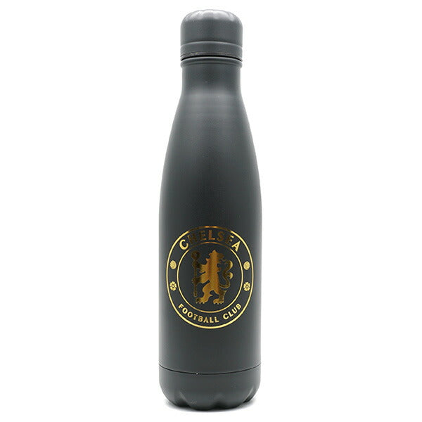 チェルシーオフィシャルサーマルボトル500mlCHE_THERMAL_FLASK_PHサッカーステンレススチールウォーターボトルサポーターグッズブラック
