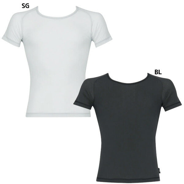 【ショップ限定エントリーでさらに+9倍】【ネコポス送料無料】ワコールCWXメンズランニングインナーシャツ汗対策インナートップス半袖25SSマラソンジョギングCHO045