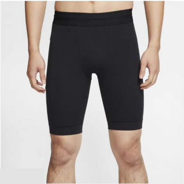 【ショップ限定エントリーでさらに+9倍】【ネコポス送料無料】ナイキNIKEナイキヨガショートウェアDRI-FITコンプレッションパンツトレーニングウェアCJ8019-010