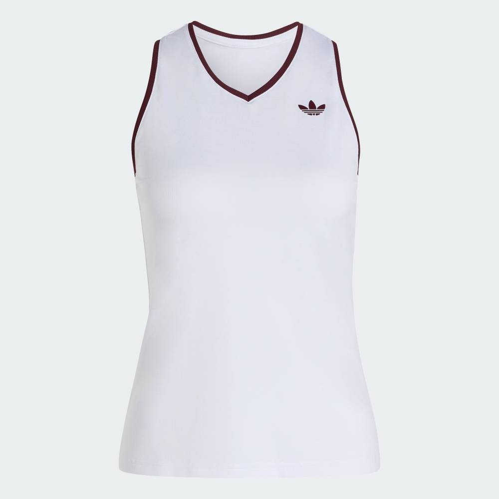 アディダスadidasテニスタンクトップレディース大人クラシックスクライマクールピケニットパイピングレイヤリングCK384