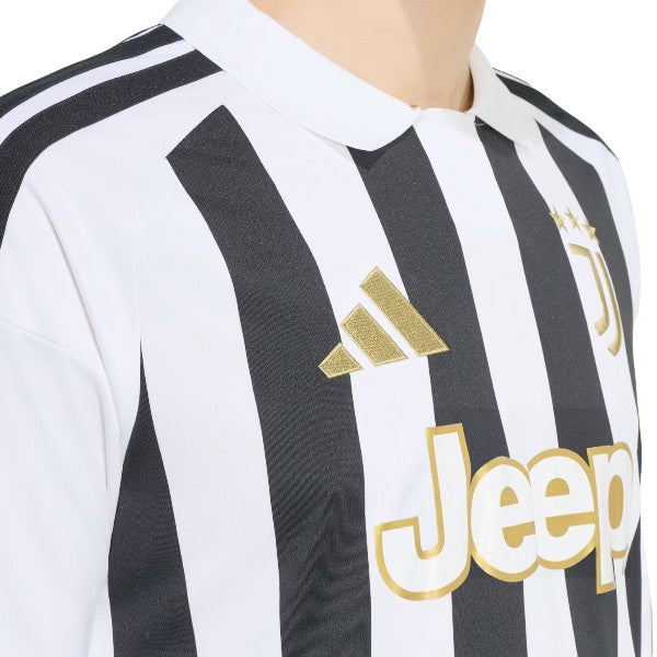 ユベントスJUV2026-07レプリカホームユニフォーム長袖CN696-KC1316サッカーホワイトブラックアディダスadidas