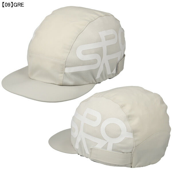 【ショップ限定エントリーでさらに+9倍】【ネコポス送料無料】スパッツィオSpazioJr.ロゴキャップCP-0054サッカーフットサル帽子接触冷感給水速乾UVケア熱中症予防子供用