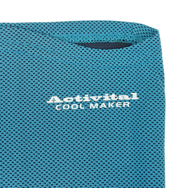 【ネコポス対応可】アクティバイタルActivitalクールメイカー冷却ネッククーラーCRI1016サッカーフットサル熱中症対策フリーサイズ