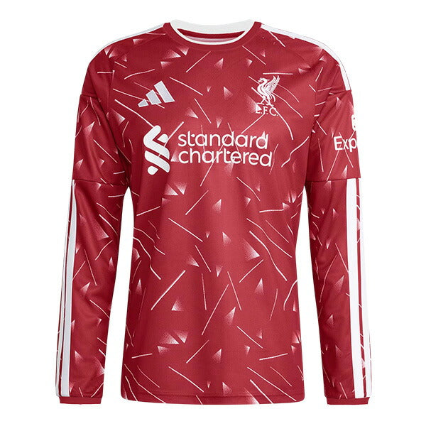 正智深谷　記念品ユニフォーム「長袖」 リバプール LFC 2026-27 レプリカ ホーム ユニフォーム 長袖 CU353