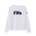 フィラFILAテニスウェア長袖Tシャツレディース大人LongSleeveGraphicT-shirtロングスリーブグラフィックティーシャツロゴストレッチCZ6FGW025