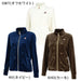 フィラFILAテニスウェアジャケットレディース大人TrackJacketトラックジャケットベロアジャカードストライプストレッチビエラベアCZ6FGW028