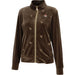 フィラFILAテニスウェアジャケットレディース大人TrackJacketトラックジャケットベロアジャカードストライプストレッチビエラベアCZ6FGW028