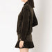 フィラFILAテニスウェアジャケットレディース大人TrackJacketトラックジャケットベロアジャカードストライプストレッチビエラベアCZ6FGW028