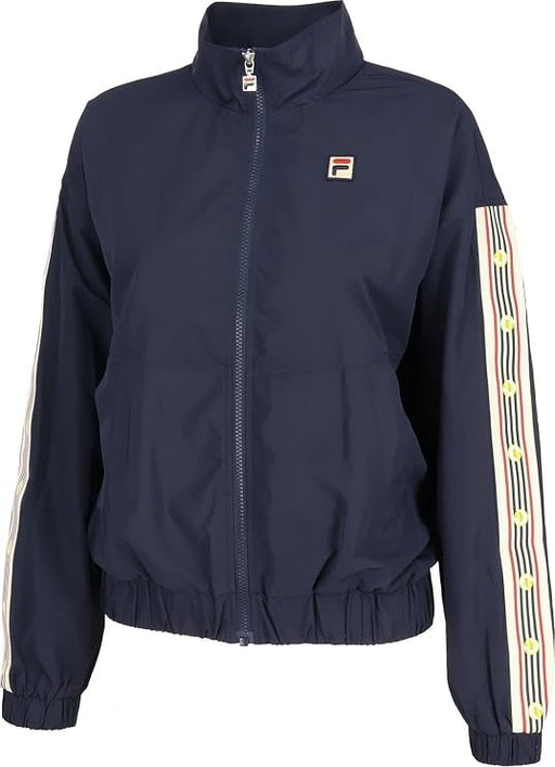 フィラFILAテニスウェアジャケットTrackJacketトラックジャケットレディース大人ウォームアップ練習着ジップアウタークラブ活動移動着CZ6FGW034