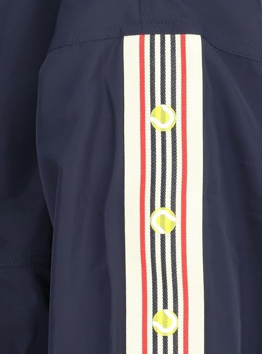 フィラFILAテニスウェアジャケットTrackJacketトラックジャケットレディース大人ウォームアップ練習着ジップアウタークラブ活動移動着CZ6FGW034