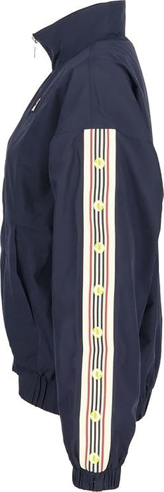 フィラFILAテニスウェアジャケットTrackJacketトラックジャケットレディース大人ウォームアップ練習着ジップアウタークラブ活動移動着CZ6FGW034