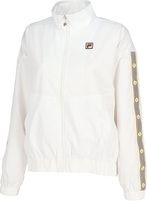 フィラFILAテニスウェアジャケットTrackJacketトラックジャケットレディース大人ウォームアップ練習着ジップアウタークラブ活動移動着CZ6FGW034