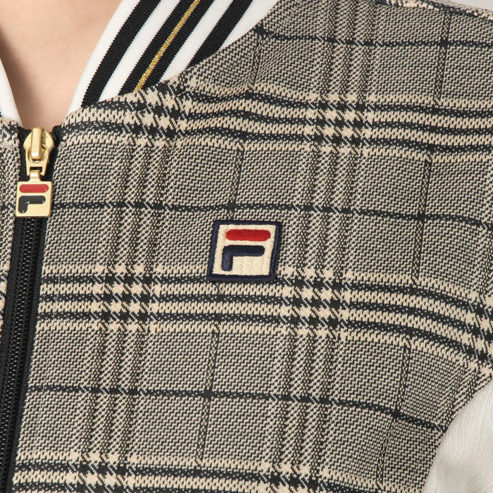 フィラFILAテニスウェアジャケットTrackJacketトラックジャケットレディース大人ウォームアップ練習着羽織りアウタークラブ活動移動着CZ6FGW046