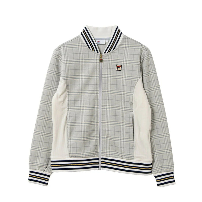 フィラFILAテニスウェアジャケットTrackJacketトラックジャケットレディース大人ウォームアップ練習着羽織りアウタークラブ活動移動着CZ6FGW046