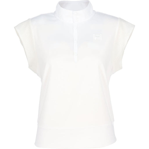 フィラFILAテニスウェアゲームシャツレディース大人GameShirtメッシュドライタッチドットCZ6FGW051