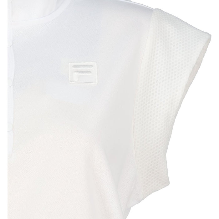 フィラFILAテニスウェアゲームシャツレディース大人GameShirtメッシュドライタッチドットCZ6FGW051