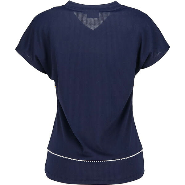 【ネコポス送料無料】フィラFILAレディーステニスウエアーシャツテニスウエアーシャツゲームシャツ半袖CZ6SGW016