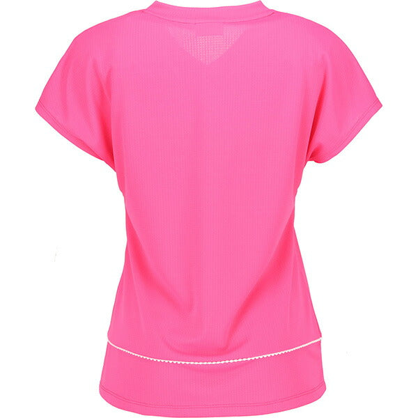 【ネコポス送料無料】フィラFILAレディーステニスウエアーシャツテニスウエアーシャツゲームシャツ半袖CZ6SGW016