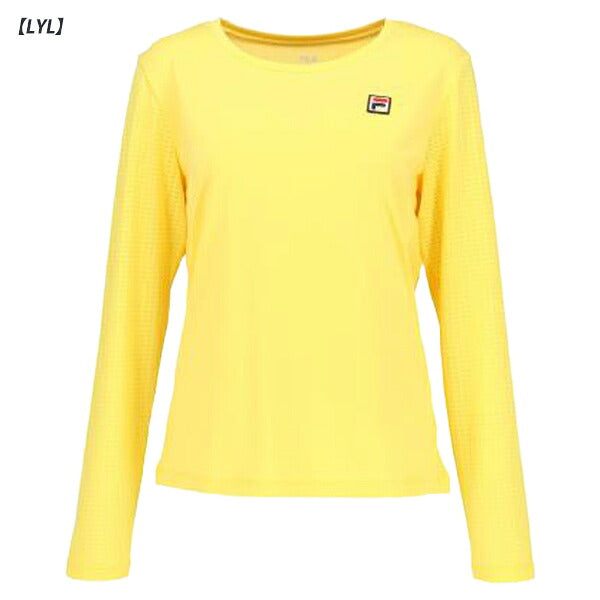 【予約販売】フィラFILAレディースロングスリーブシャツ長袖テニスCZ6SGW028