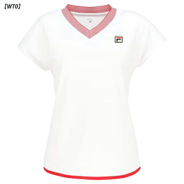 【予約販売】フィラFILAレディースゲームシャツ半袖テニスCZ6SGW032