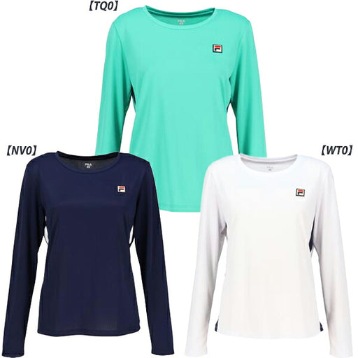 【予約販売】フィラFILAレディースロングスリーブシャツ長袖テニスCZ6SGW036