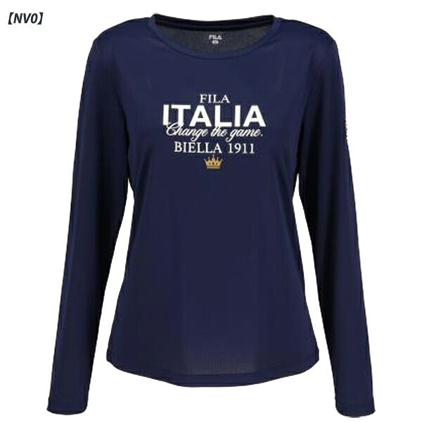 【予約販売】フィラFILAレディースロングスリーブグラフィックTシャツ長袖テニスCZ6SGW043