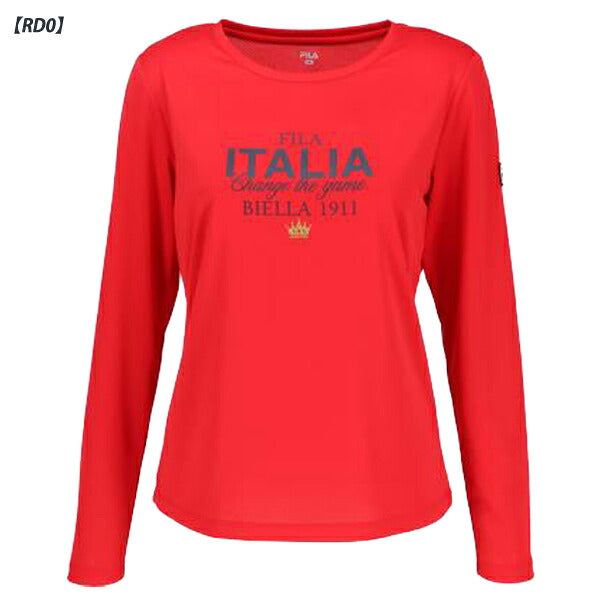 【予約販売】フィラFILAレディースロングスリーブグラフィックTシャツ長袖テニスCZ6SGW043