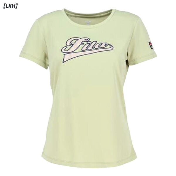 【予約販売】フィラFILAレディースアップリケTシャツ半袖テニスCZ6SGW046