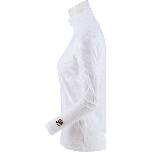 【ネコポス送料無料】フィラFILAテニスインナーウエアメッシュアンダーロングシャツCZ6XGW012