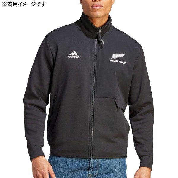 オールブラックスラグビーアンセムジャケットDCG35-HZ9787サッカーブラックトラックジャケットアディダスadidas