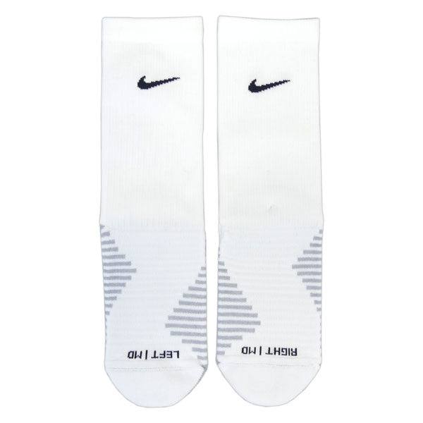 【ネコポス送料無料】ナイキNIKEストライクライトクルーソックスDH6620-100サッカーフットサルストッキングホワイト