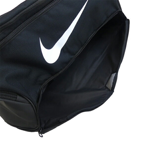 ナイキNIKEダッフルバッグミディアム60LDH7710-010サッカーフットサルブラジリア9.5トレーニングボストンバッグ合宿遠征旅行ブラック