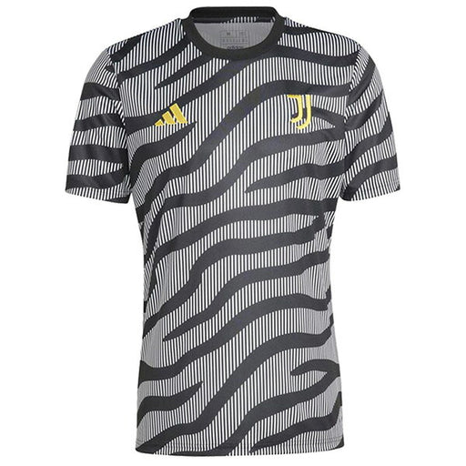 【ショップ限定エントリーでさらに+9倍】【ネコポス送料無料】ユベントスJUV2023-24プレマッチジャージーDJE76-HZ5033サッカーレプリカプラクティスシャツ半袖練習着アディダスadidas