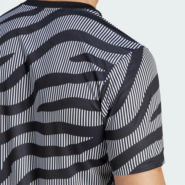 【ショップ限定エントリーでさらに+9倍】【ネコポス送料無料】ユベントスJUV2023-24プレマッチジャージーDJE76-HZ5033サッカーレプリカプラクティスシャツ半袖練習着アディダスadidas