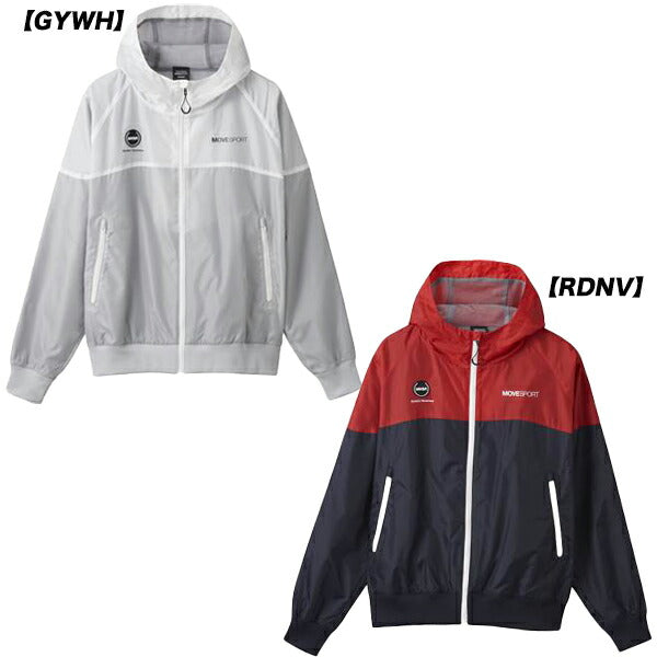 【ショップ限定エントリーでさらに+9倍】デサントDESCENTEウィンドフルジップフーディーメンズウィンドブレーカージャケットフード付き24SSDMMXJF11