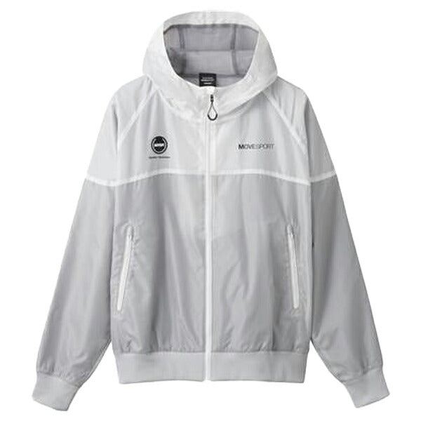 【ショップ限定エントリーでさらに+9倍】デサントDESCENTEウィンドフルジップフーディーメンズウィンドブレーカージャケットフード付き24SSDMMXJF11