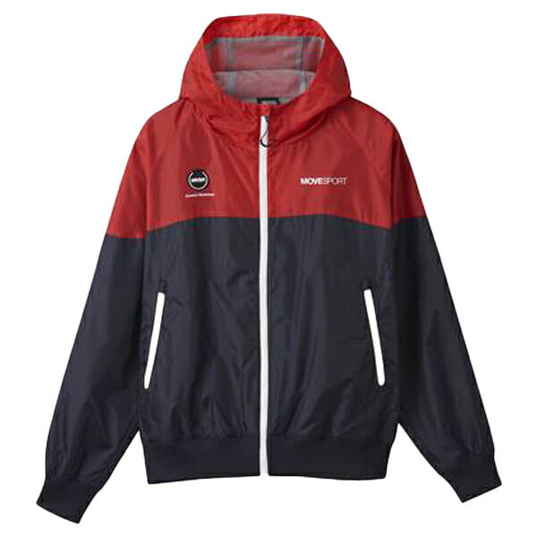 【ショップ限定エントリーでさらに+9倍】デサントDESCENTEウィンドフルジップフーディーメンズウィンドブレーカージャケットフード付き24SSDMMXJF11