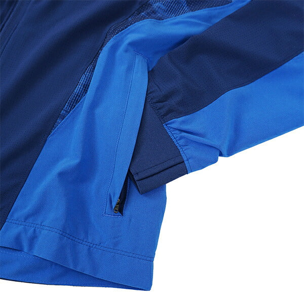 【ショップ限定エントリーでさらに+9倍】イングランド代表裏メッシュ2022AWFDri-FITウーブンジャケットDN1143-492サッカーブレーカーフルジップブルーナイキNIKE