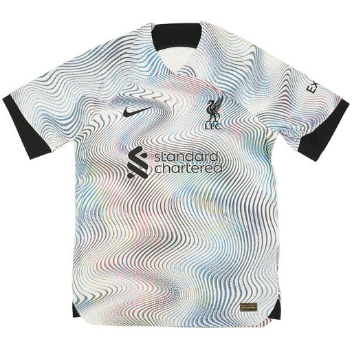 リバプールLFC2022-23オーセンティックアウェイユニフォームDN2708-101サッカー半袖ホワイトナイキNIKE