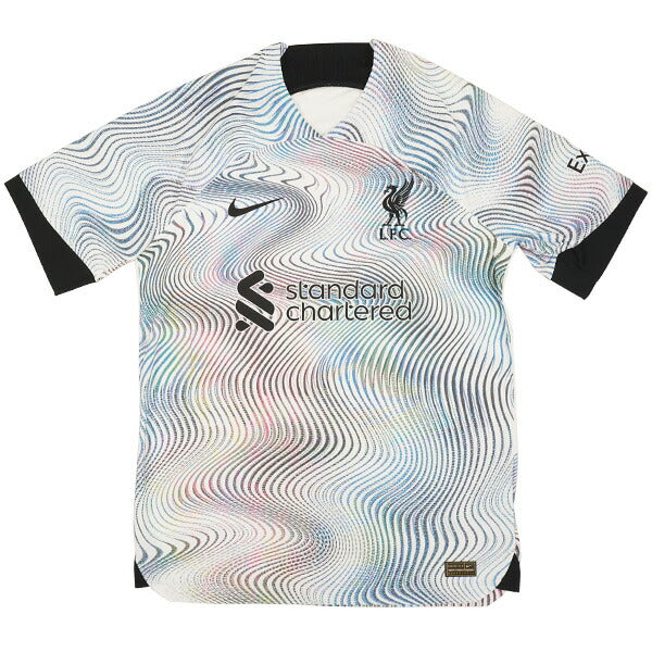 リバプールLFC2022-23オーセンティックアウェイユニフォームDN2708-101サッカー半袖ホワイトナイキNIKE