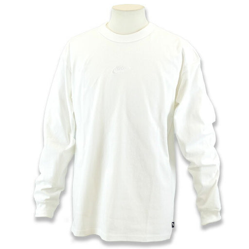 【ショップ限定エントリーでさらに+9倍】ナイキNIKENSWプレミアムエッセンシャルロングスリーブTシャツDO7391-100サッカーフットサルロンTカジュアルホワイト